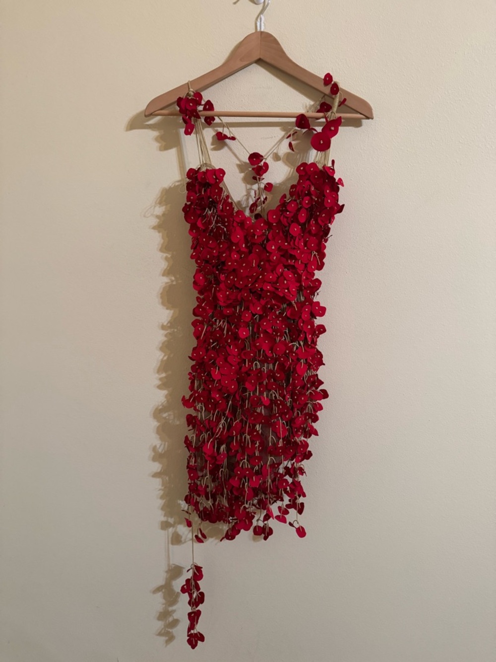 Cult Gaia Ciela Dress Flowers Red XS - Picture 4 of 6